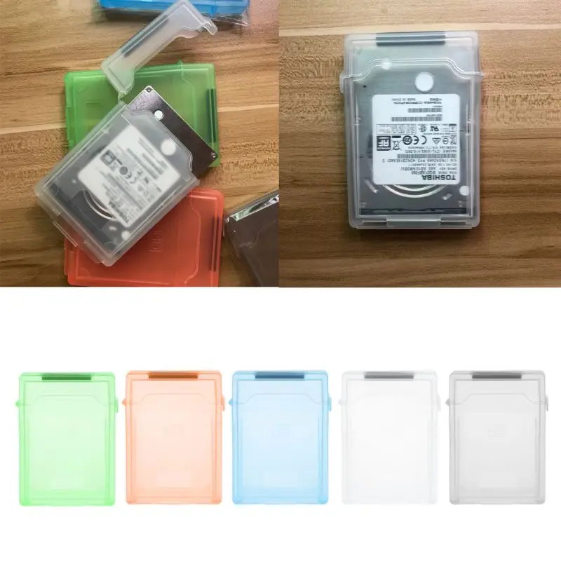 

2.5 in Hard Disk SSD Case Adapter Hard Drive Box Enclosure Adapter Anti Scratch and Dustproof