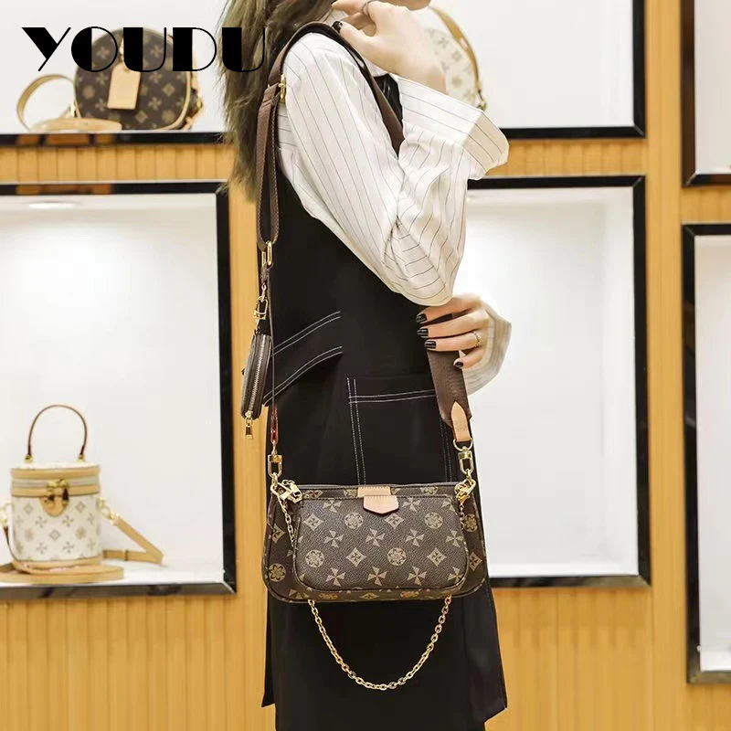 Luxury Designer Brand Women Shoulder Bags Genuine Leather Fashion Handbags Female Crossbody Bag High Quality New Ladies Bags