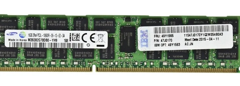 

RAM x3690 X3850 X5 X6 x3750 x3650 M3 M4 Memory 16G DDR3 1333 REG