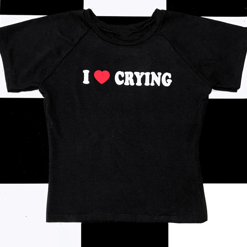 Женская футболка с коротким рукавом в стиле Харадзюку