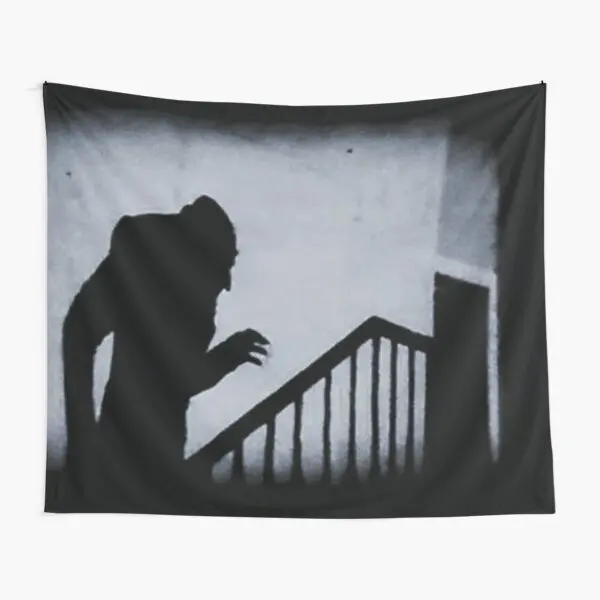 

Nosferatu Classic Horror Movie Tapestry Bedroom Wall Decor Printed Room Mat Hanging Bedspread Art Beautiful Living Colored