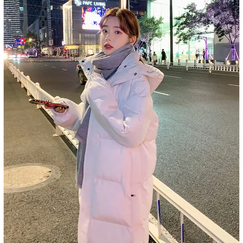 Winter Women's Cold Coat Jackets Parkas Super Hot Coats Hooded Long Cotton Padded Jacket Womens Winter Clothing 2022 Fashion