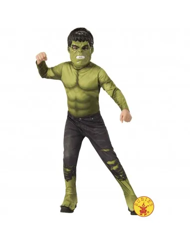 Hulk Endgame Classic costume size 5 to 7 years jumpsuit with boots and mask. | Money &amp Banking Toys