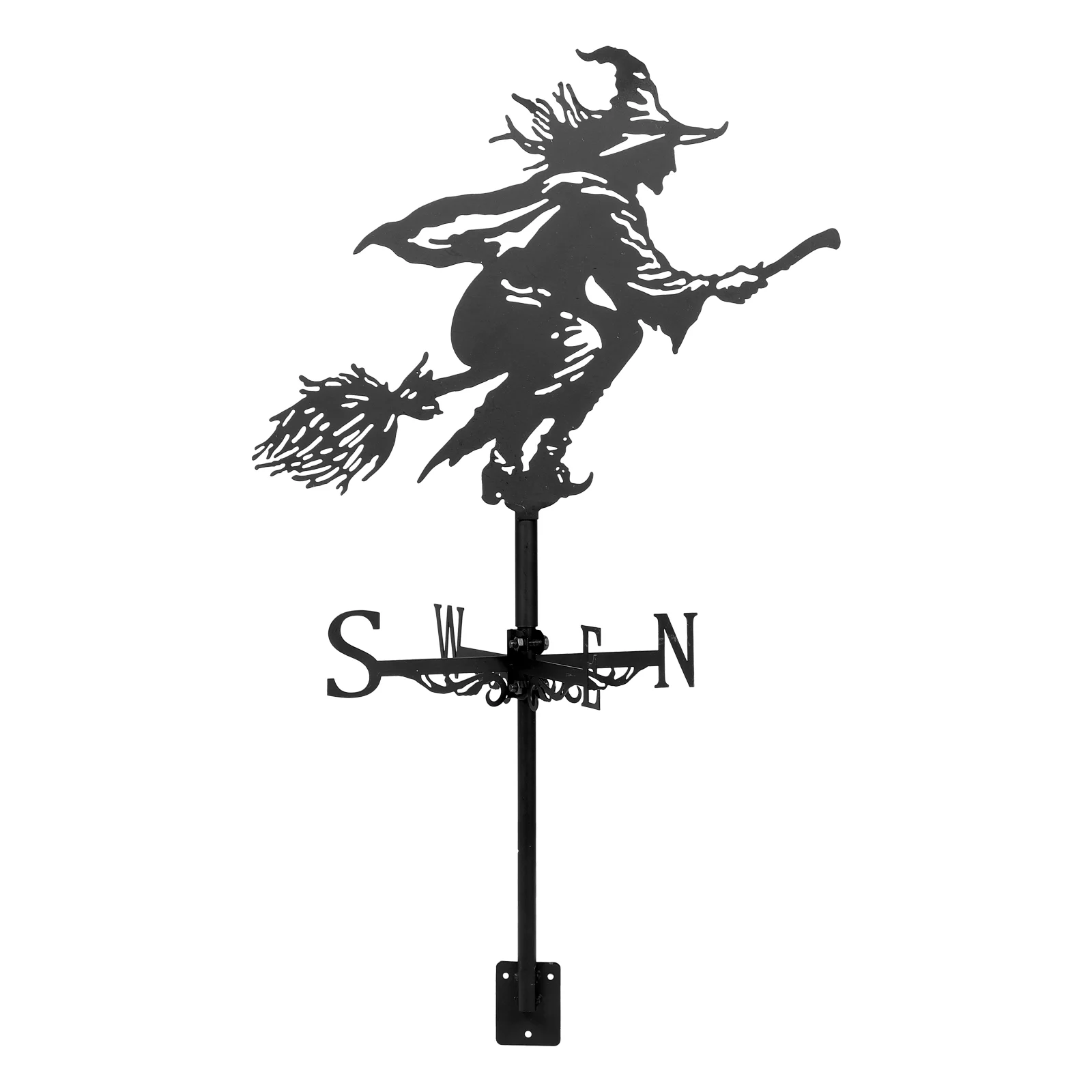 

Witch Vane Creative Weather Outdoor Decoration Design Weathervane Retro Roof Mount Non-refundable