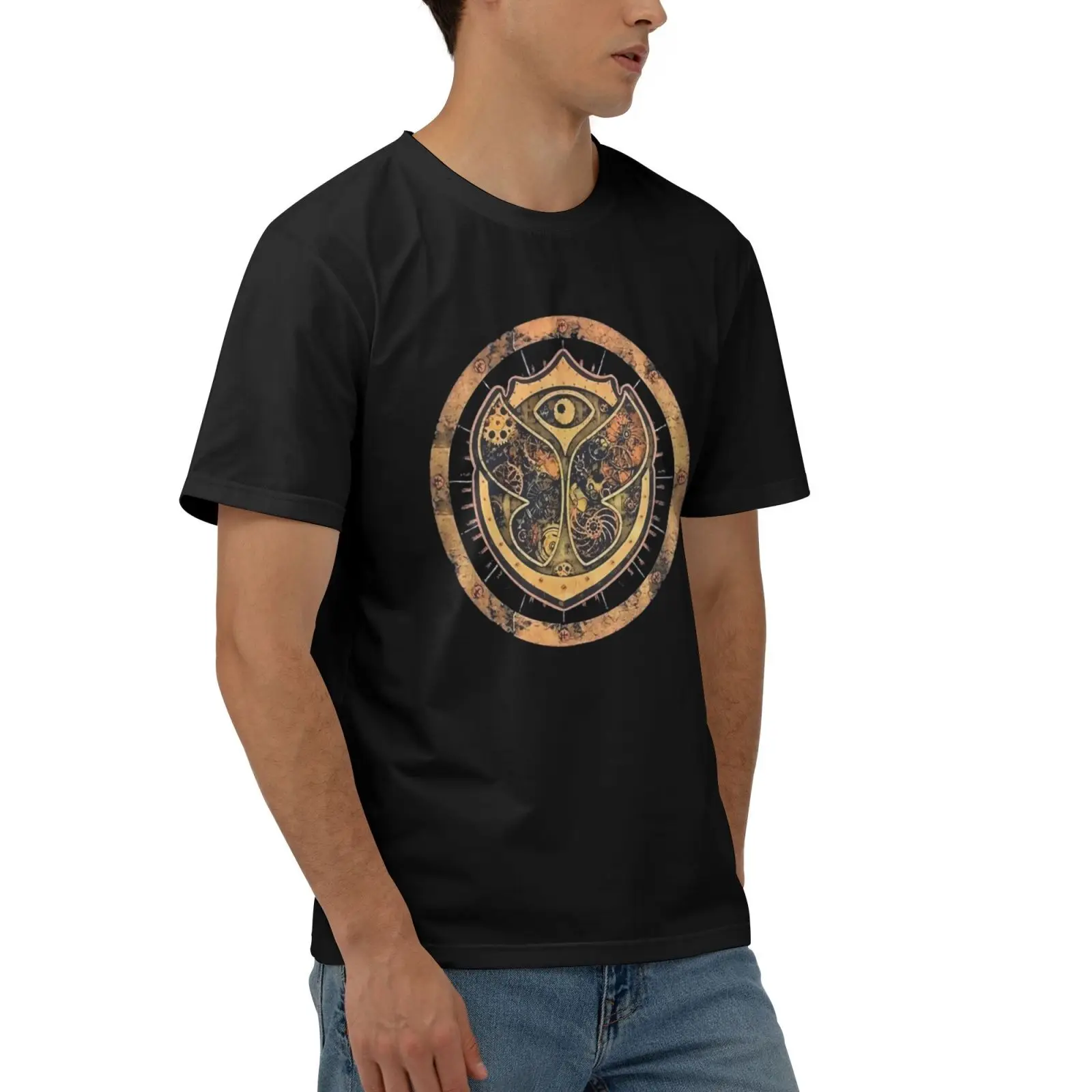 Tomorrowland Trance фестиваль A35 мужская одежда рубашка собственный дизайн простая для