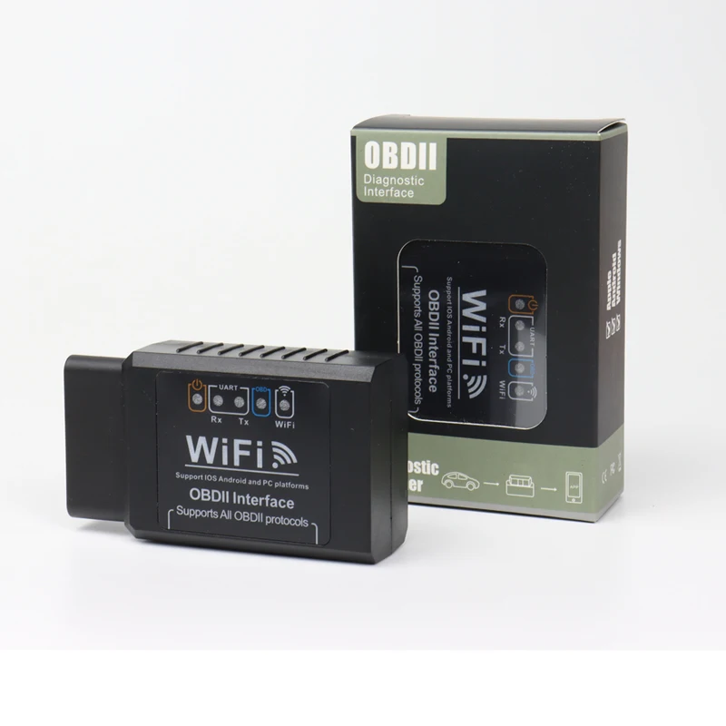 

ELM327 WiFi OBD2 Сканер Считывателя Кодов Для Автомобильных Диагностических Инструментов V1.5 WIFI Совместимость С Android/iO...