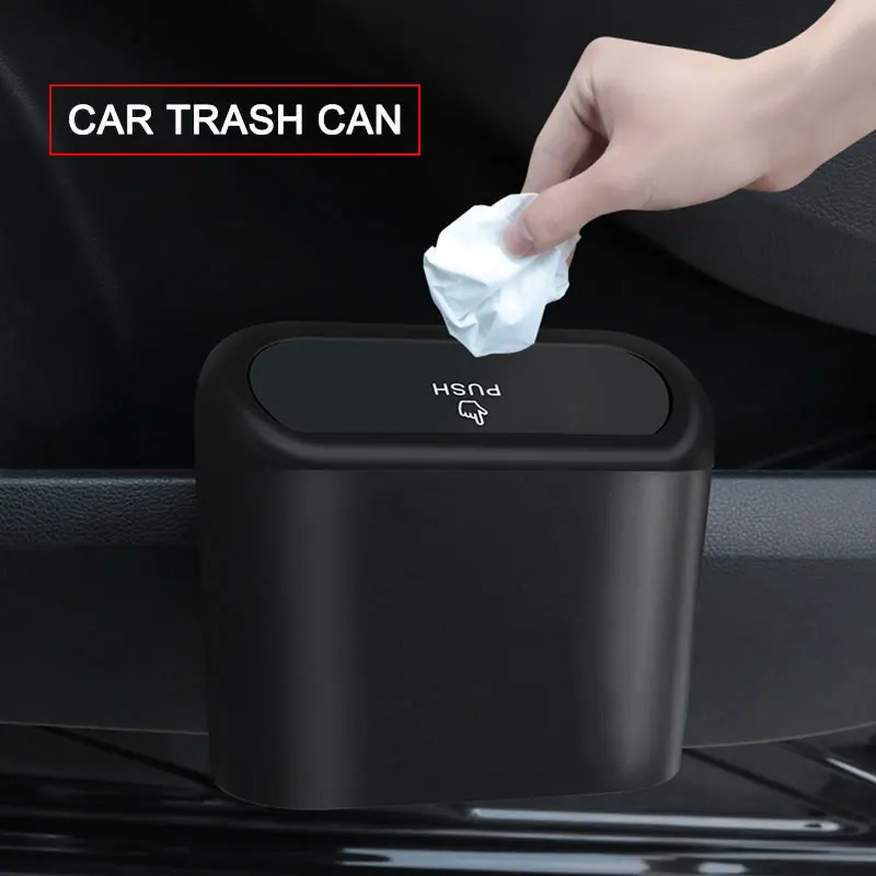 Подвесная автомобильная корзина для мусора автомобильный органайзер ящик