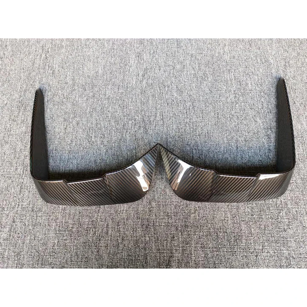 

Передний бампер из сухого углеродного волокна, крышка противотуманной фары, комплект кузова для BMW G14 G15 G16 M Sport 2018-2021, украшение вентиляционных отверстий FRP