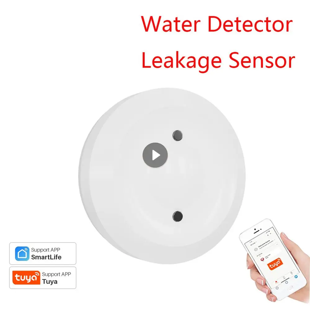 

Leakage Sensor Tuya Real-time Detection Scene Linkage Water Linkage Alarm Long Battery Life Smart Home Flood Sensor Zigbee