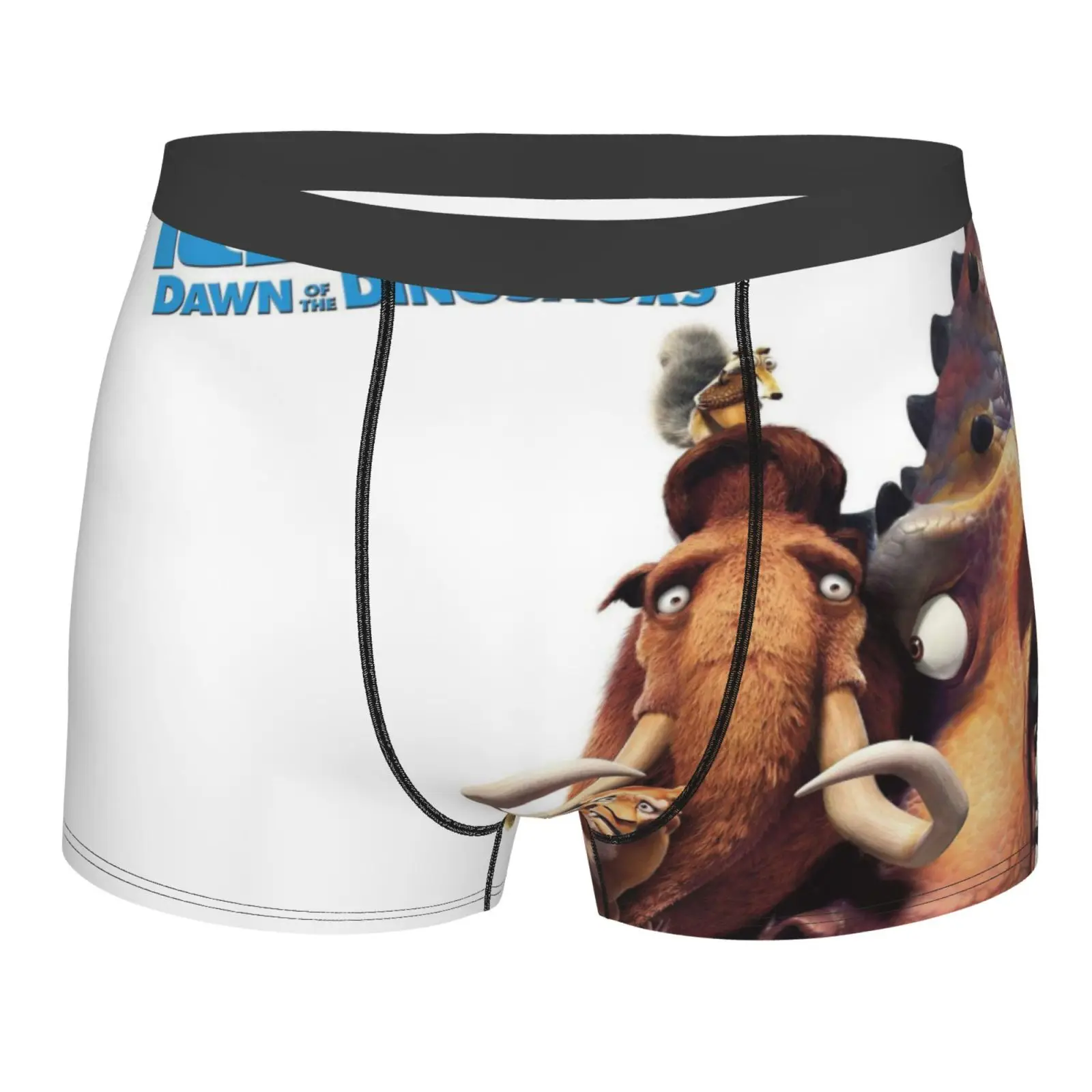 

Ice Age Dawn Of The Dinosaurs 1153 Men's Panties Polyester Men Underwear Panties Underwear Men Sexy Shorts Cool Underwear Male