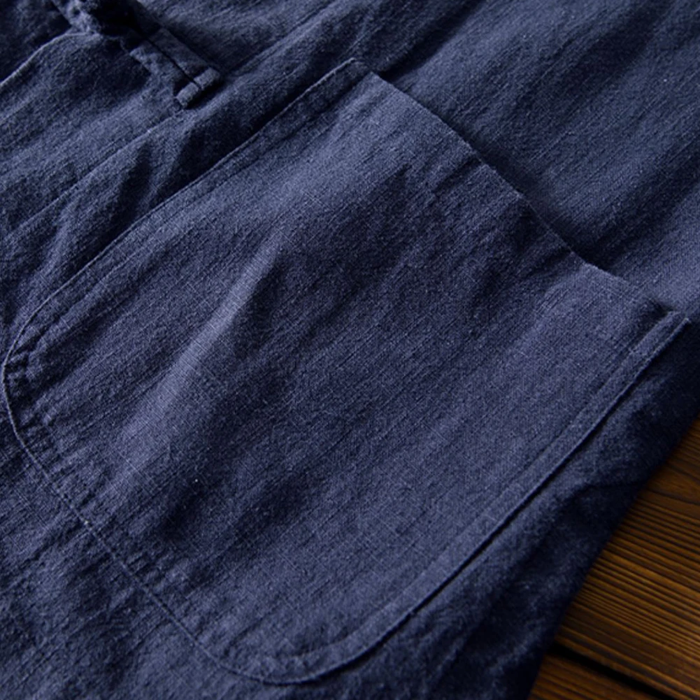 Удобные модные мужские футболки для отдыха кунг-фу с длинным рукавом большие