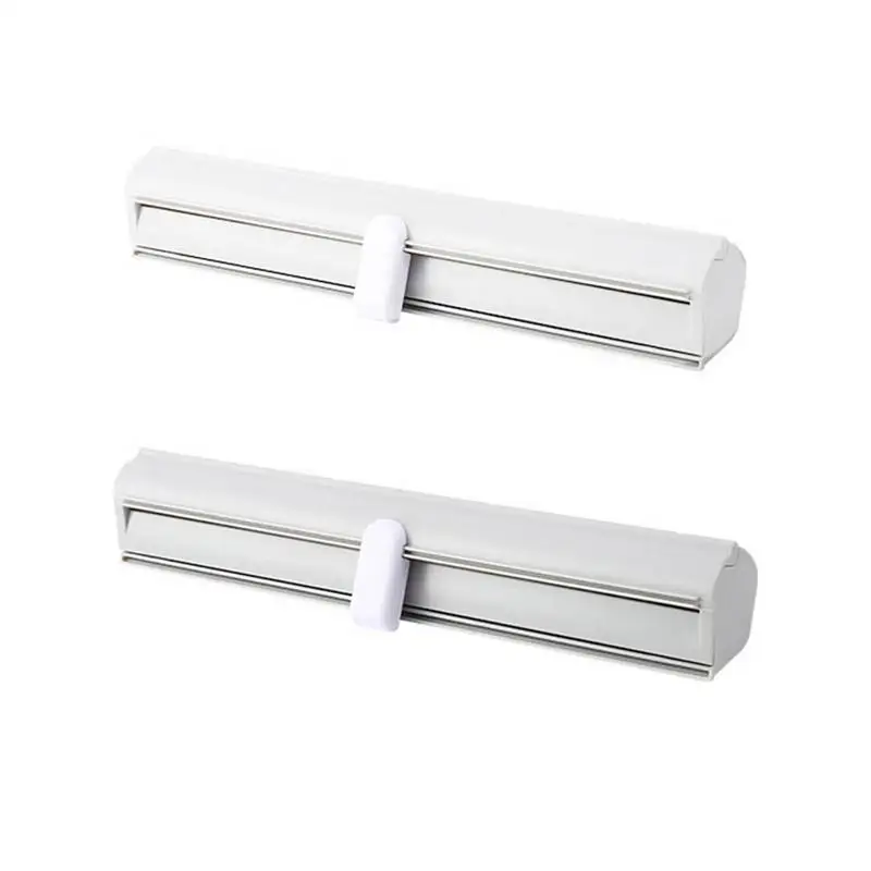 

Диспенсер для алюминиевой фольги, пластиковый диспенсер для обертывания с зеркальной многоразовой коробкой для хранения фольги, органайзер для Выпечки бумаги, пергамента