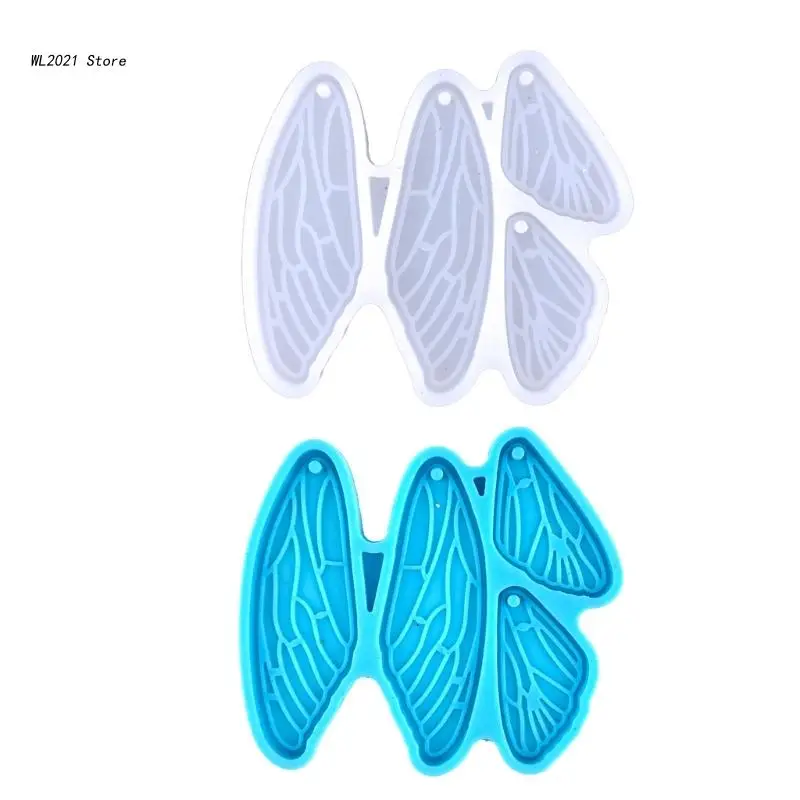 

Silicone Earrings Mold Resin Pendant Ornament Mold for DIY Crafts Jewelry Tool