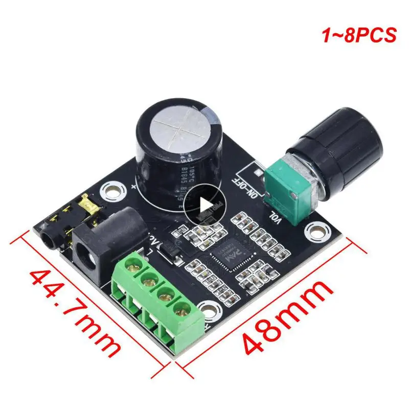 

1 ~ 8 шт. 20 мА плата усилителя мощности 2x15 Вт Двухканальный аудио Amp модуль усилителя динамика Сменное усилительное оборудование