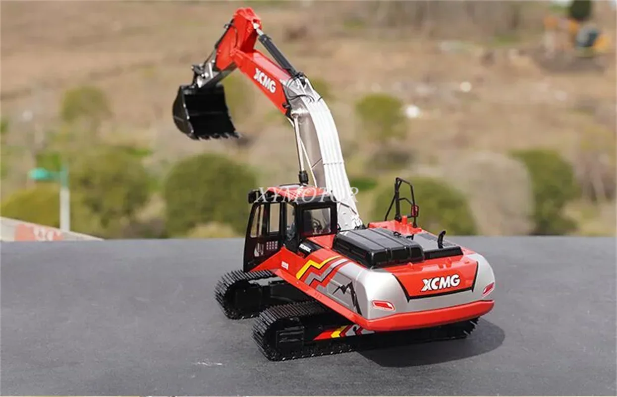 1/30 XCMG XE380DK экскаватор грузовик литая модель автомобиля с куклой детские игрушки