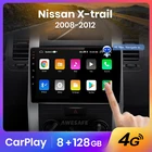 Автомагнитола AWESAFE PX9 для Nissan, мультимедийный видеоплеер на Android 2007, 2 Гб ОЗУ, 32 Гб ПЗУ, с GPS, для Nissan X-Trail 2, T31, XTrail 10,0-2015, типоразмер 2 din