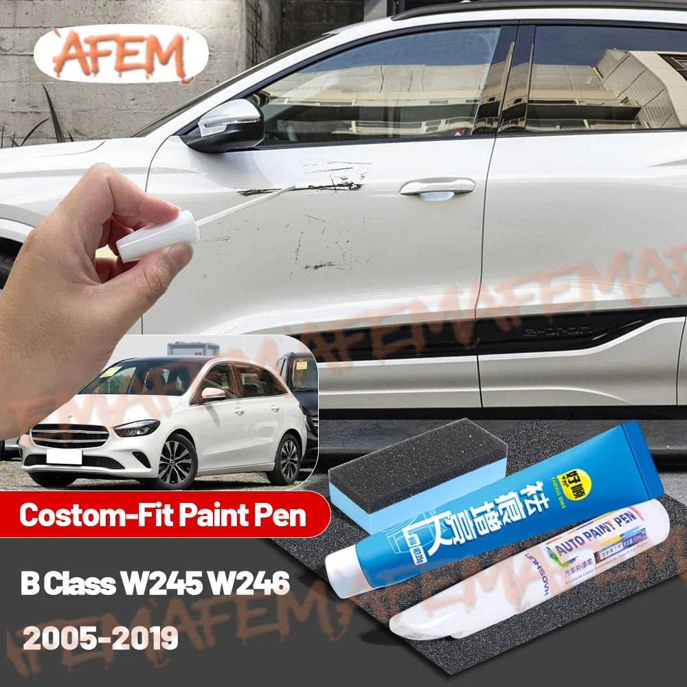 Фото Для Mercedes-Benz B-класса W245 W246 2005-2019, 2011, 2012, 2018: Карандаш для подкраски автомобиля, средство для удаления царапин, уход за краской №1