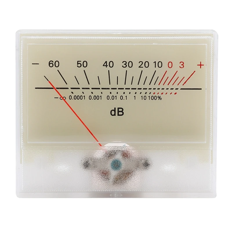 

High Stability VU Meter with Clear Scale Small VU Meter with White Backlight