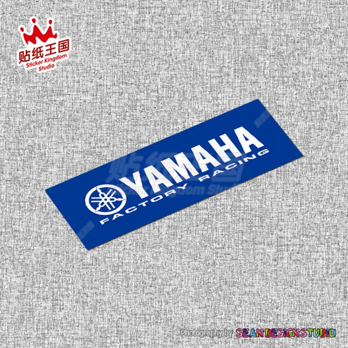 

For YAMAHA TEAM Factory Racing motogp Motorcycle Motor Bike Decal Waterproof Sticker 09