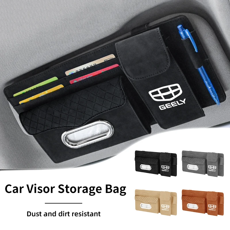 Автомобильная коробка для салфеток солнцезащитный козырек чехол карт держатель