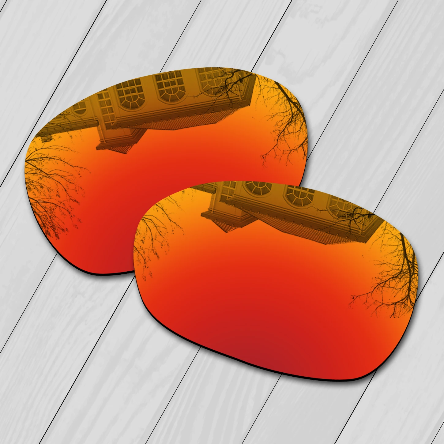 Фото Сменные поляризационные линзы ELuxonsight для солнцезащитных очков Oakley Pulse OO9198 61 мм - различные варианты №3