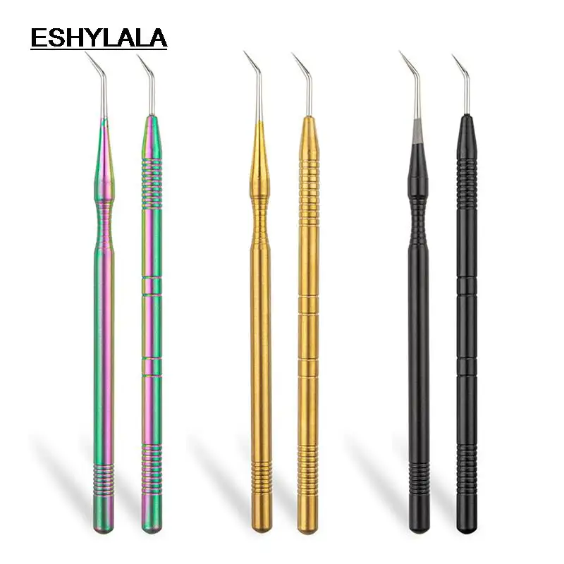 

ESHYLALA инструменты для перманентной завивки ресниц металлические стержни инструмент для окрашивания ресниц инструмент для разделения ресни...