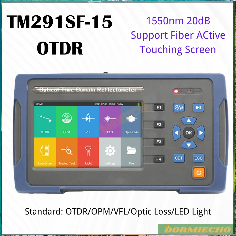 Высокоточный мини-рефлектометр OTDR 1550nm GPON Active SC APC/UPC коннектор рефлектометр с