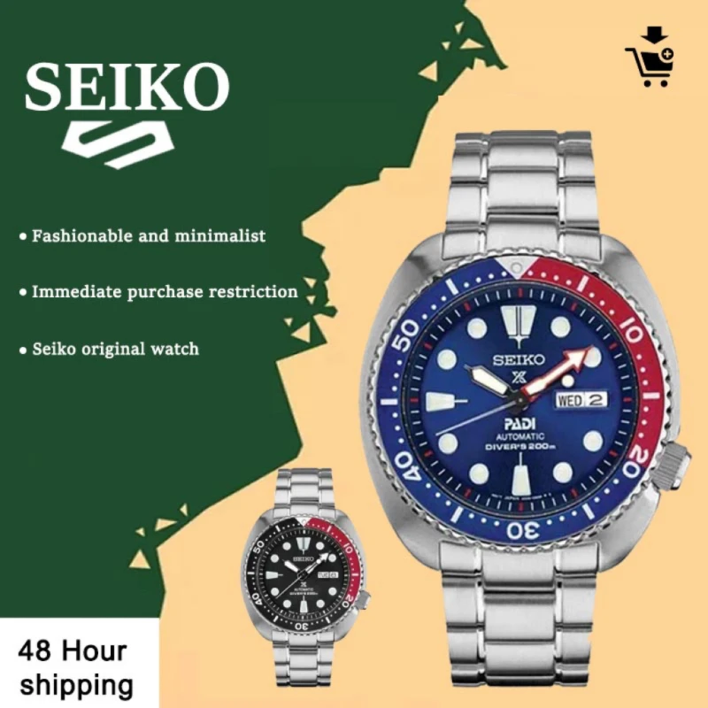 Фото Часы SEIKO 5, оригинальные, 100% SPRE99K1 PROSPEX, спортивная серия, мужские часы с двойным календарем, роскошные модные деловые водонепроницаемые наручные часы №1