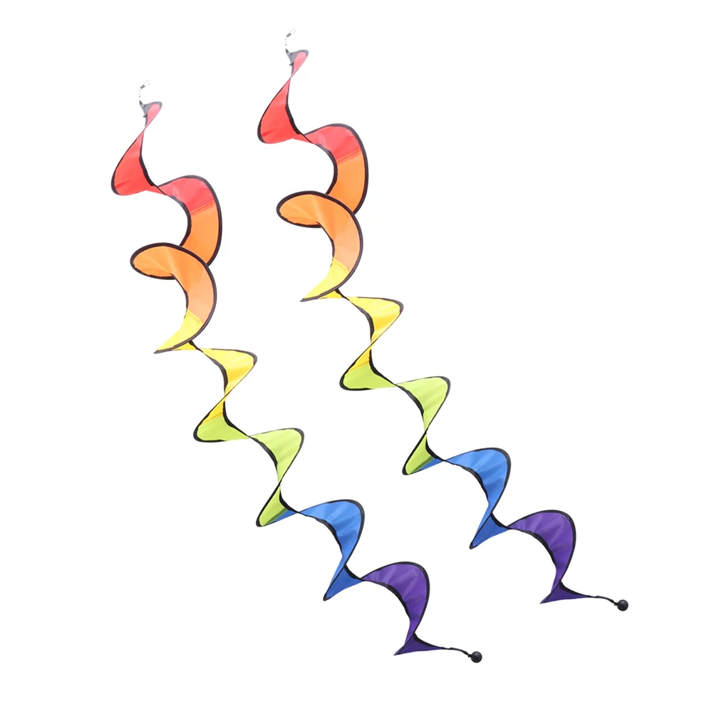 

2PCS Cloth Wind Colorful Rotating Windmill Camping Area Yard Decoration for Camping Outdoor Garden Lawn