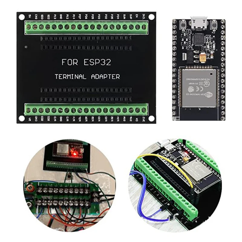 

38 Pin ESP32 Breakout Board For ESP32 Development Board 2.4 GHz Wifi Dual Core For Arduino GPIO 1 Into 2