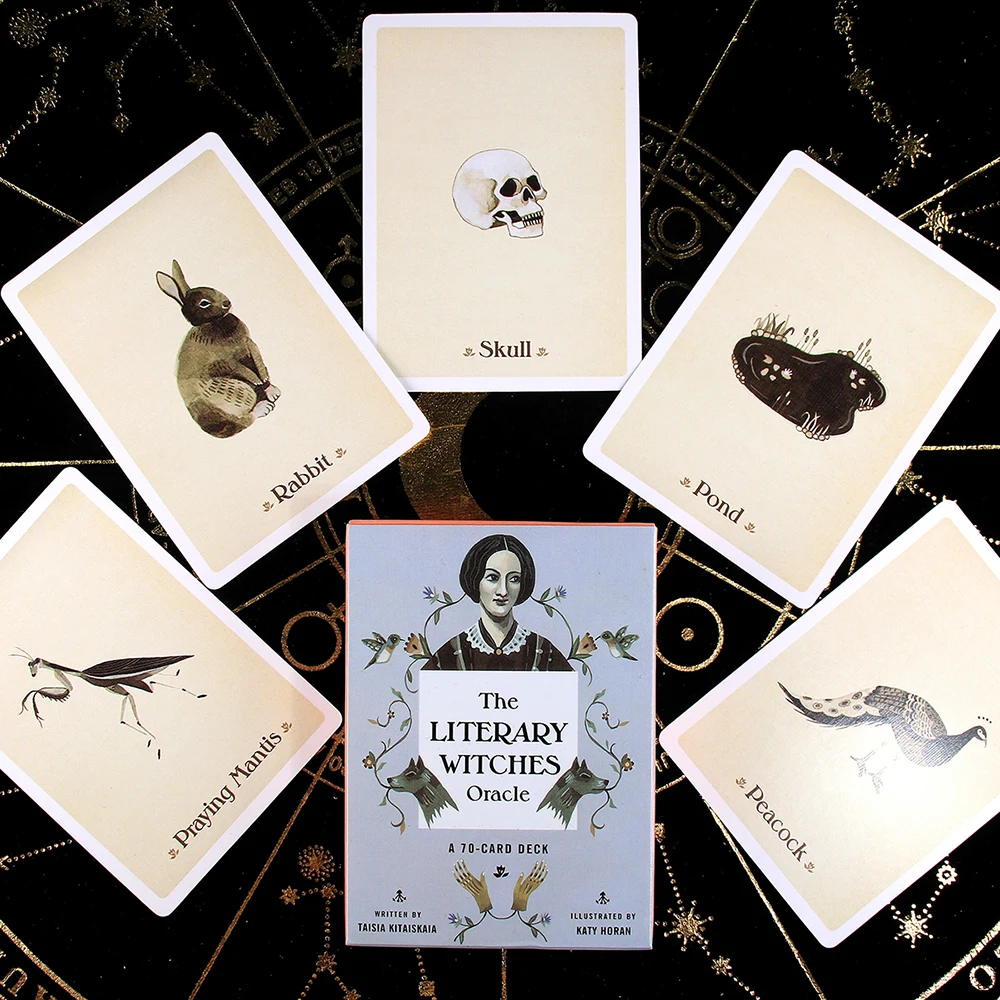 

The Literary Witches Tarot Cards New High Quality Board Games For Fate Divination Party Entertainment Card Games