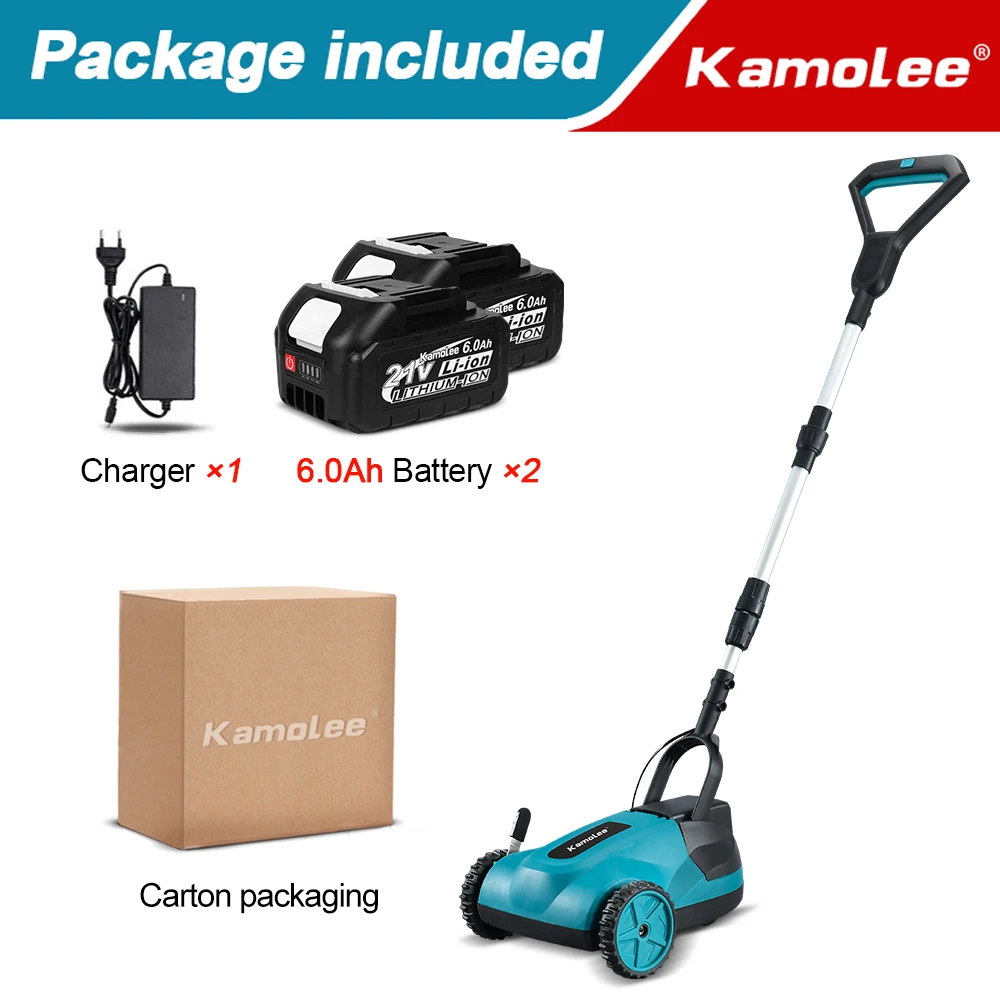 

Аккумуляторная бесщеточная газонокосилка Kamolee