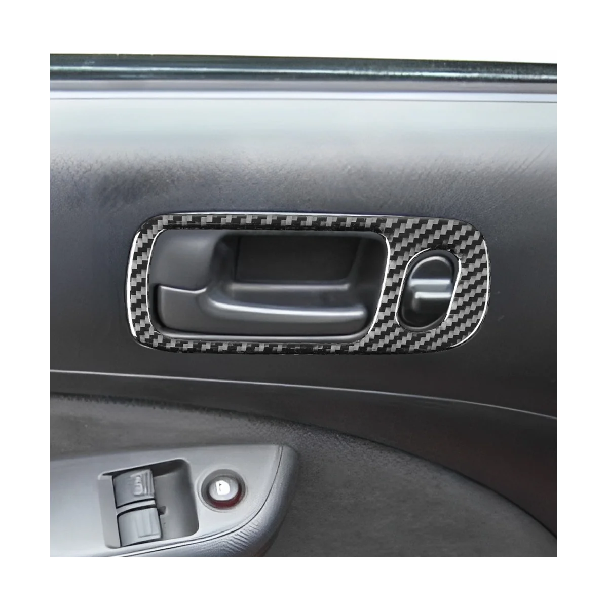 Мягкий стикер из углеродного волокна для Honda Civic 2003 2004 2005