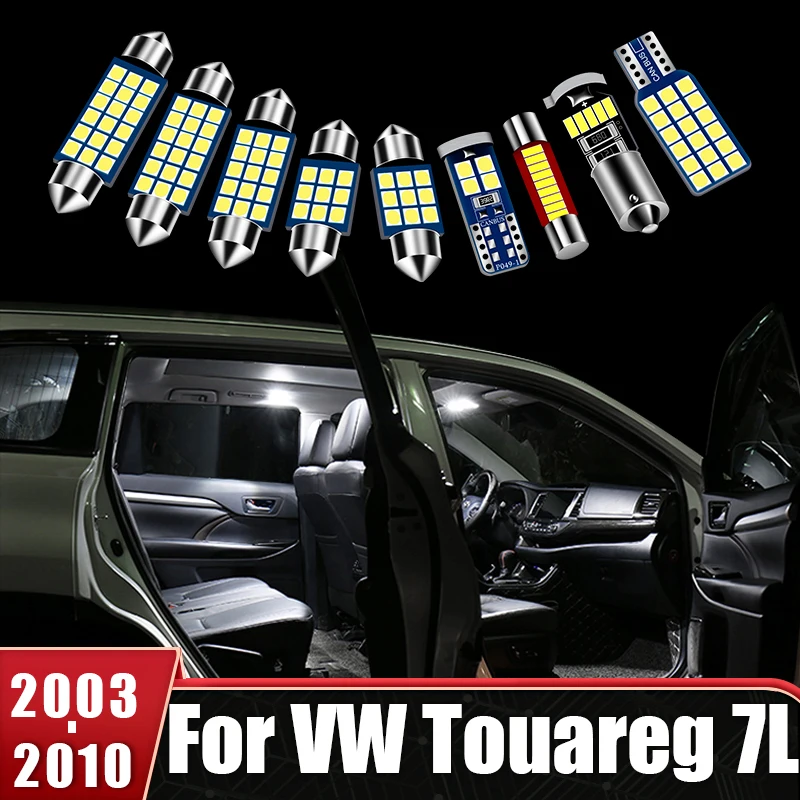 Для Volkswagen VW Touareg 7L 2003 2004 2005 2006 2007 2008 2009 2010 Автомобильная светодиодная лампа для
