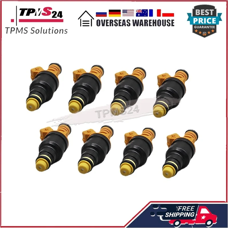 

For Ford Mustang Excursion E-250 F-150 Lincoln Navigator Mercury Grand Marquis 8Pcs Fuel Injectors 0280150718