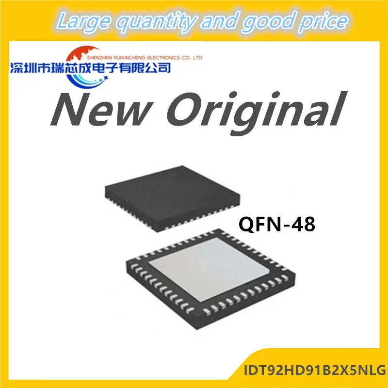 

(5piece)100% New 92HD91B2X5 NLG 92HD91B2X5NLG IDT92HD91B2X5NLG QFN-48 Chipset