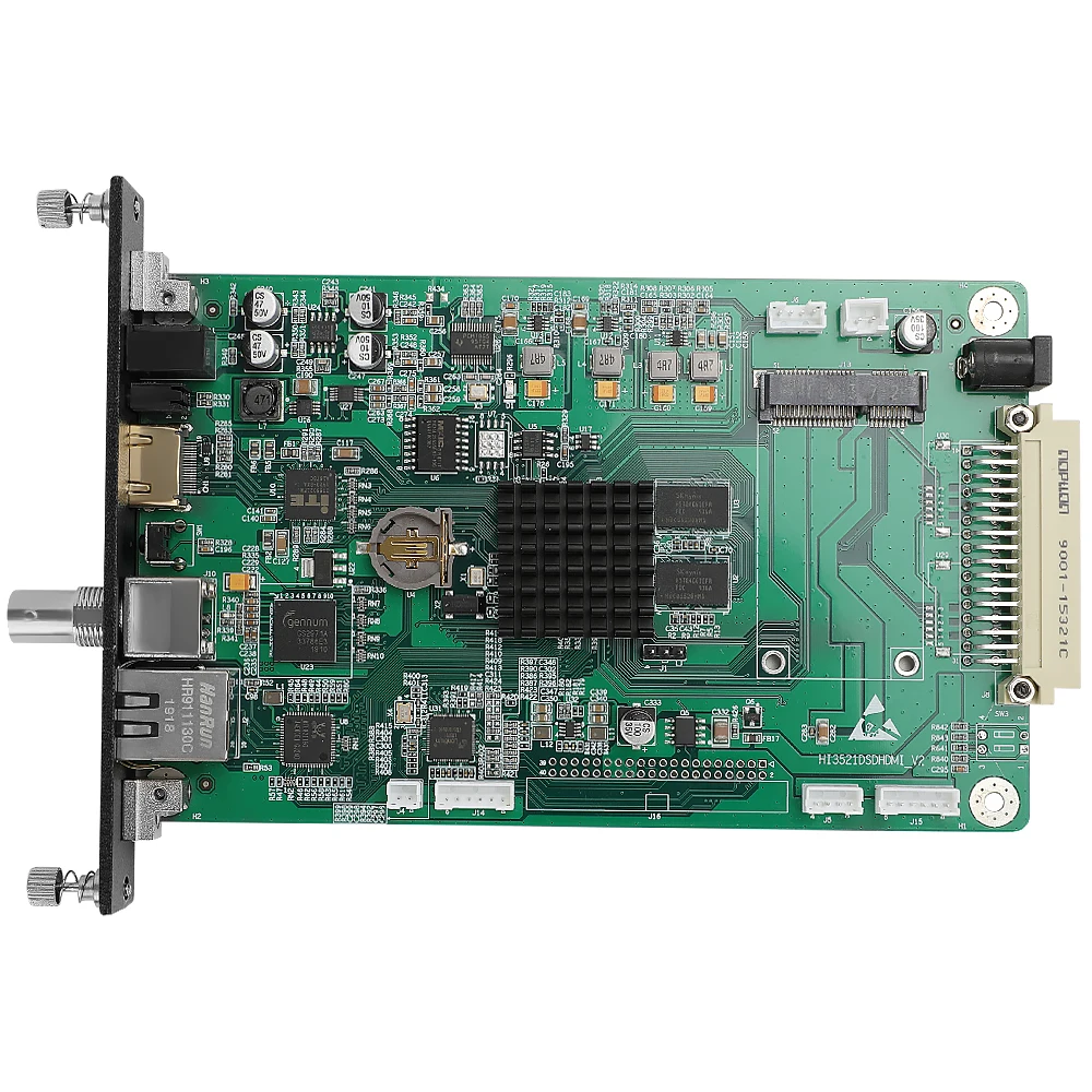 3U 8-канальный H.265 HEVC H.264 AVC 4k HD HDMI SDI для IP-видео Потоковочный энкодер RTMP SRT