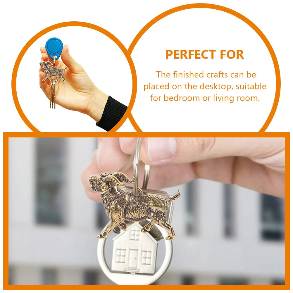 Little Goat Key Supply DIY Hanging Charms Keychain Pendant Delicate Ornament Bag