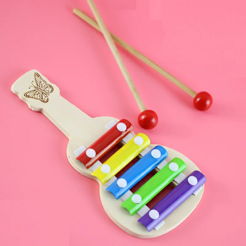 Toddler Musical Instruments Wooden Percussion Instruments Educational Preschool Toy for Kids Baby Instrument Musical Toys images - 6
