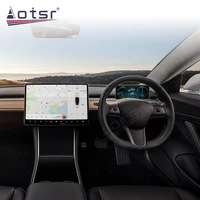 car digital cluster virtual instrument dashboard linux display for tesla model 3 y digital performance gps navigation carplay