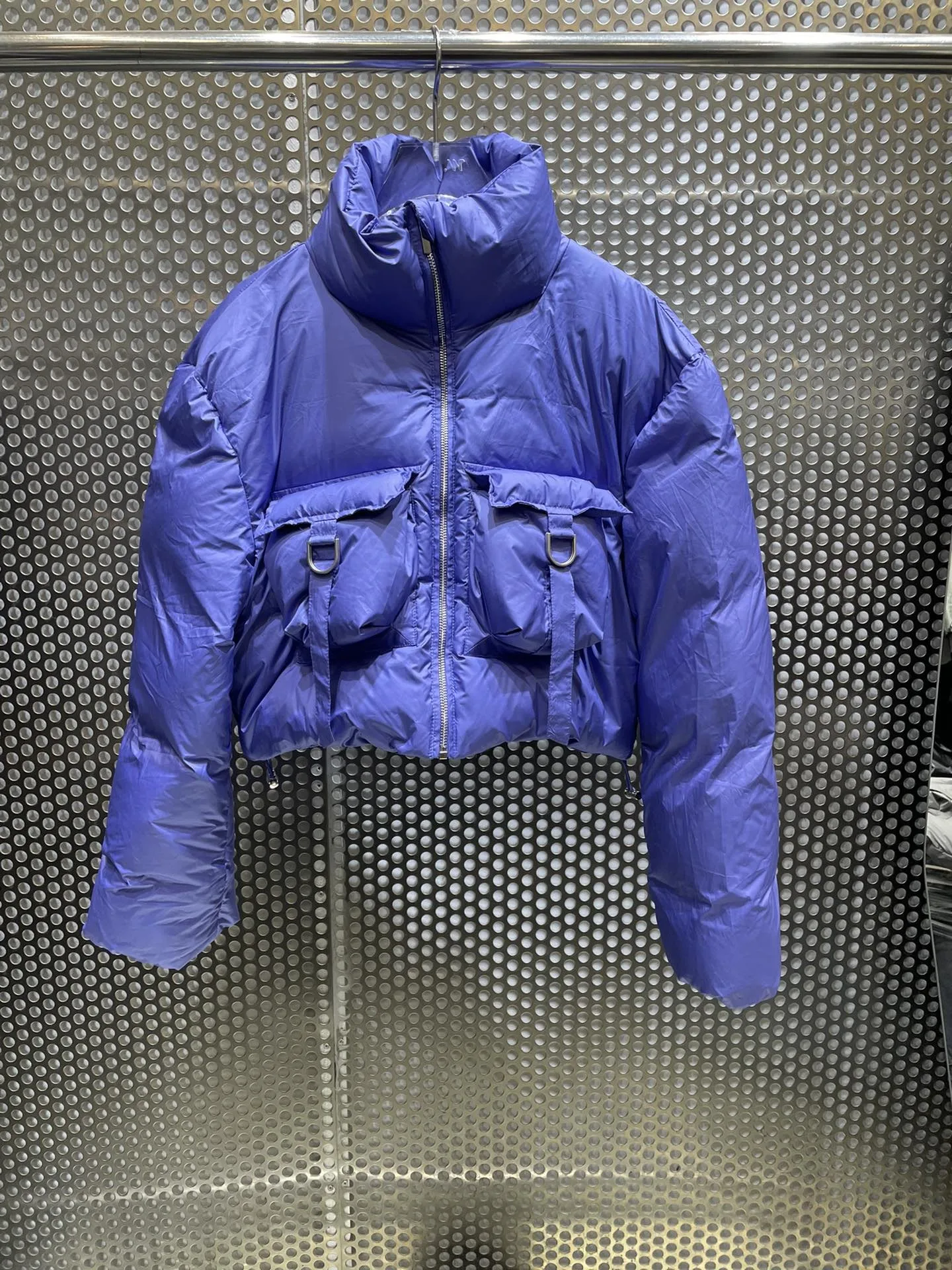 

2023 Women's Clothing turtleneck pocket down jacket Winter New 102.5