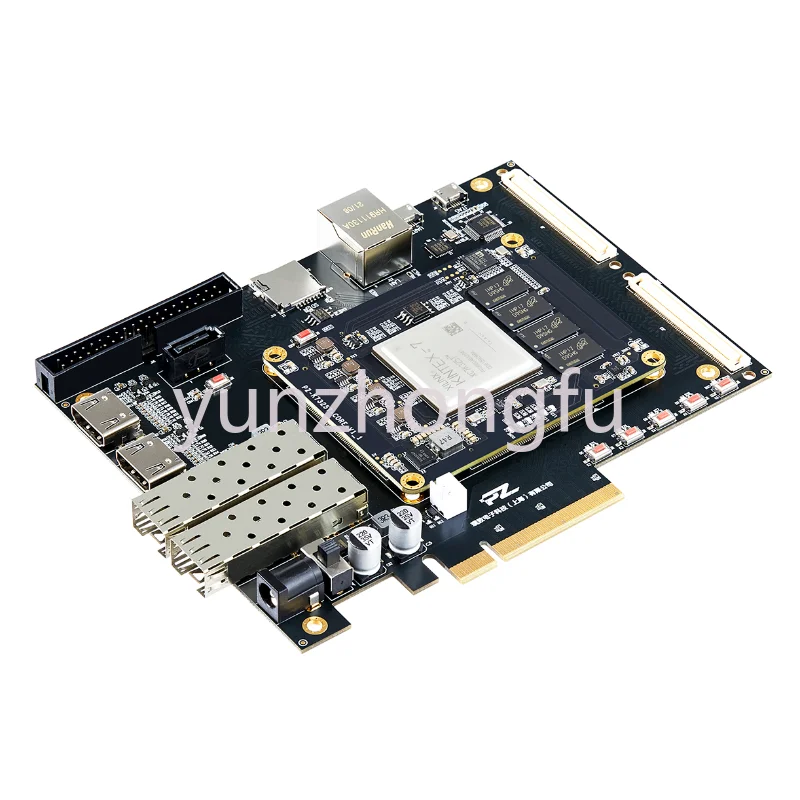 

7K410T Card: Xilinx Kintex 7 XC7K410 FPGA Development Board K7 410T PCIE USB SFP K410T