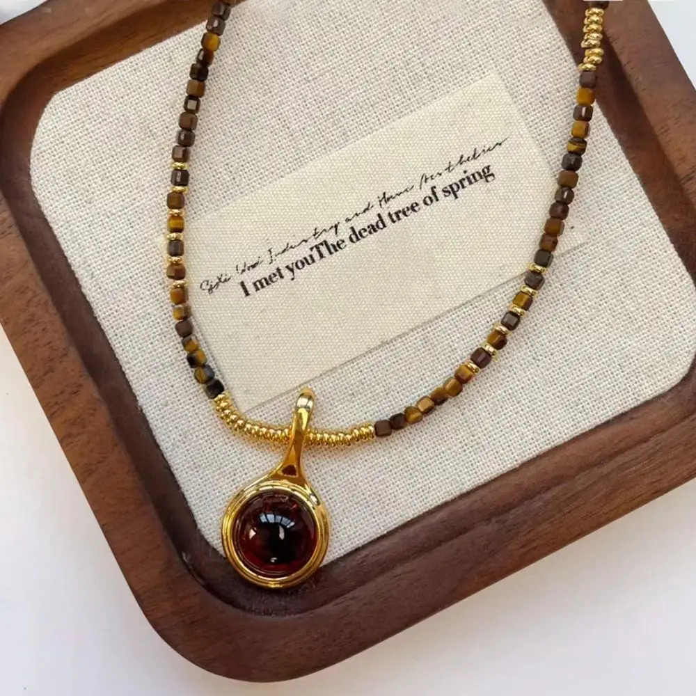 Легкие роскошные модели ручной работы из натурального камня ожерелье бисера