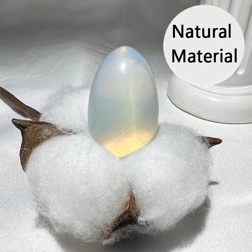 

Розовый кварц опал яйцо из натурального камня