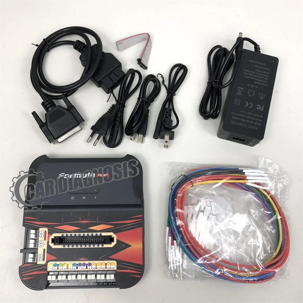 Фото Программатор для чип-тюнинга ECU TCU FormulaFlash, режим bench boot, клонирование ECU, очистка DTC, отключение IMMO, обновление прошивки, инструмент для перепрошивки. №3