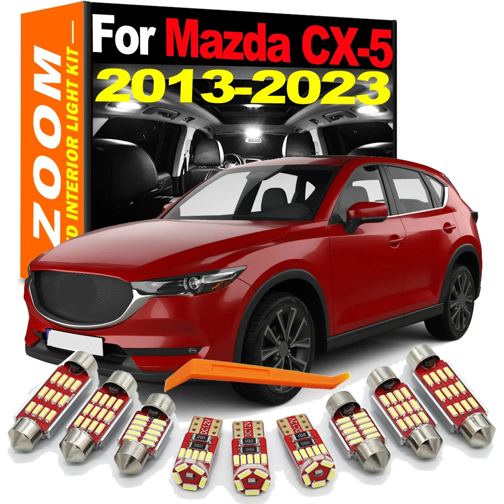 12-24 В белый свет 11 шт. Фотокарта купол багажника комплект светильник для Mazda
