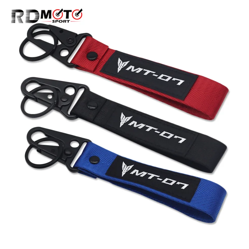 2024 аксессуары для мотоциклов брелок ключей с вышивкой цепочка MT-07 MT-09 MT07 09 кольцо