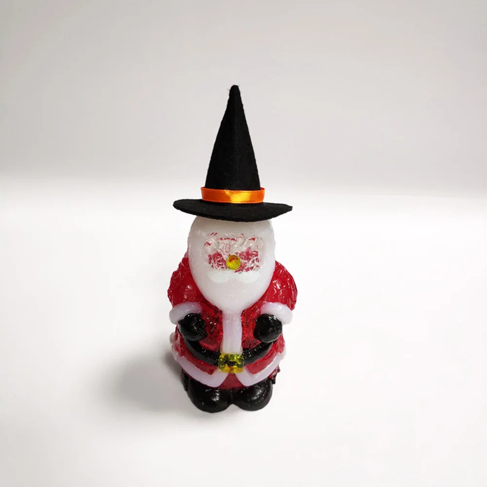4pcs Mini Felt Witch Hats Bottle Decor 