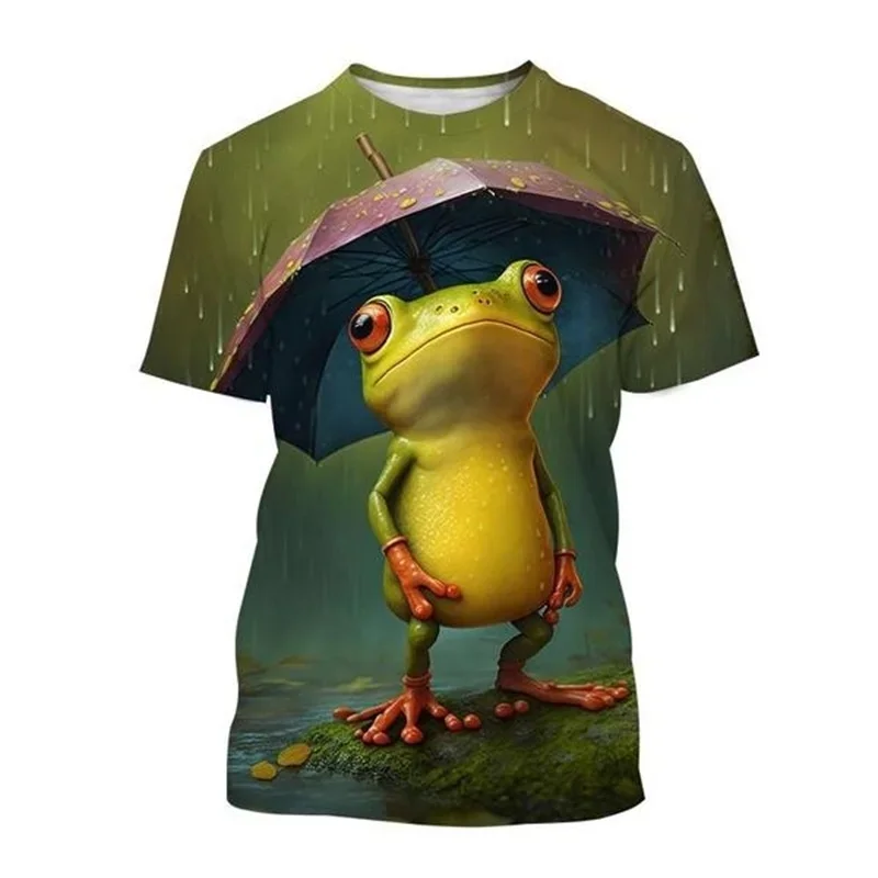 Рисунок 4 - Футболка мужская с забавным принтом лягушки