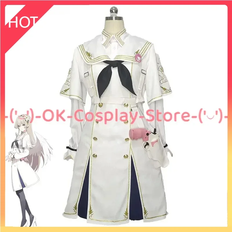 Игра Синий Архив Кириудзи Нагиса Косплей Костюм Женское Милое Вечернее Платье